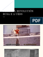 Tema 5 - A Revolución Rusa e A Urss