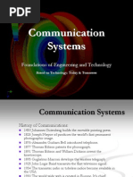 Communication Systems: Foundations of Engineering and Technology