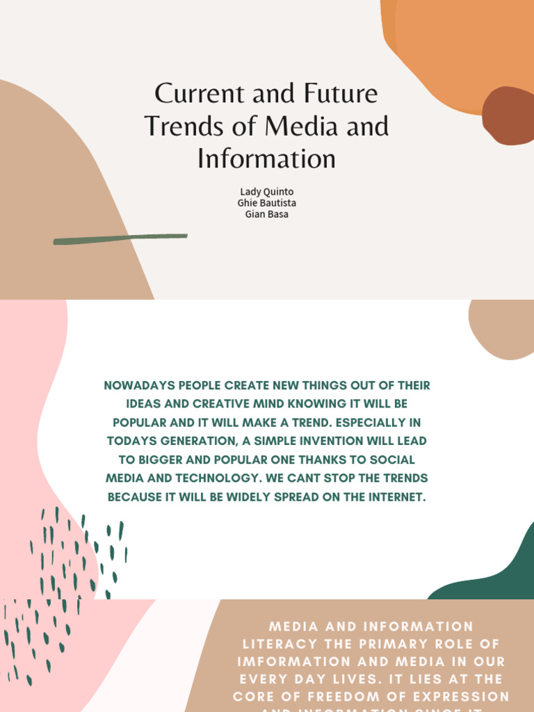 Future Trends in Media and Technology | PDF | Wearable Technology ...