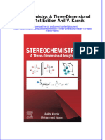 Ebook Stereochemistry A Three Dimensional Insight 1St Edition Anil V Karnik Online PDF All Chapter