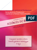 CE2D Programme Science de Base