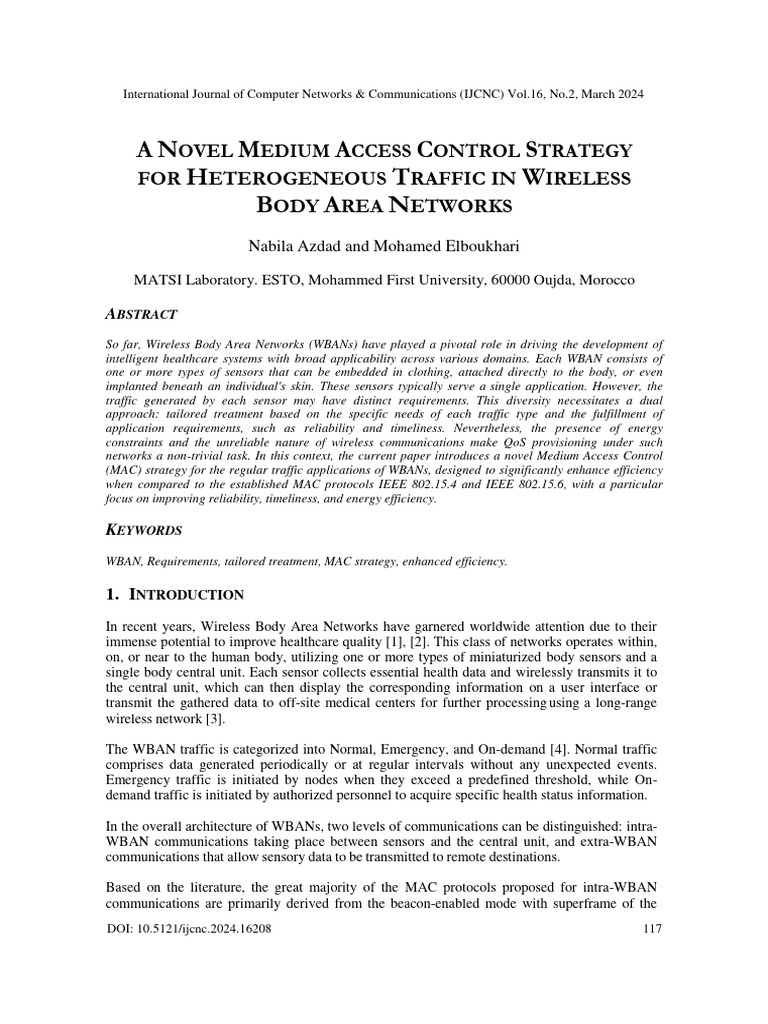 A Novel Medium Access Control Strategy For Heterogeneous Traffic in ...