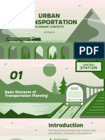 Urban Transportation Planning