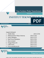 Tipe Isolator Pada Transformer