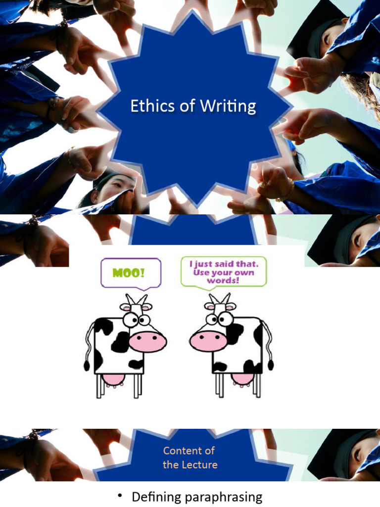 Ethics in Writing | Download Free PDF | Morality | Psychology