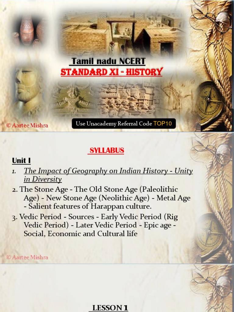 Tamil Nadu Hist Class 11PPT | PDF | Vedas | Noble Eightfold Path