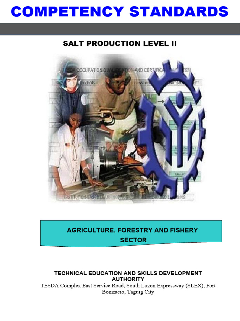 Salt Production Level II Competency Standards | PDF | Communication ...