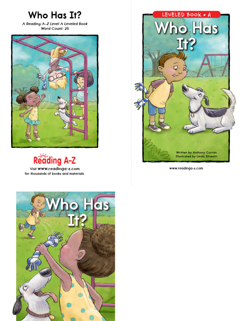 Free Level A Reading A-Z Books | PDF | Learning | Human Communication