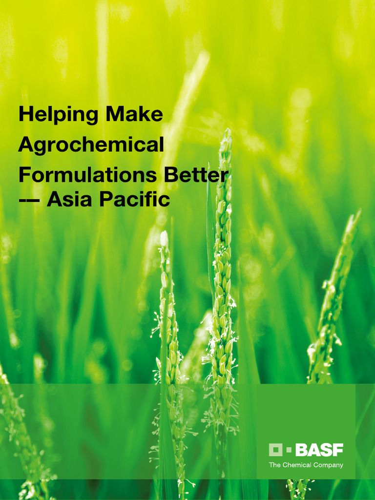 BASF Agrochemical Additives Overview | PDF | Emulsion | Surfactant