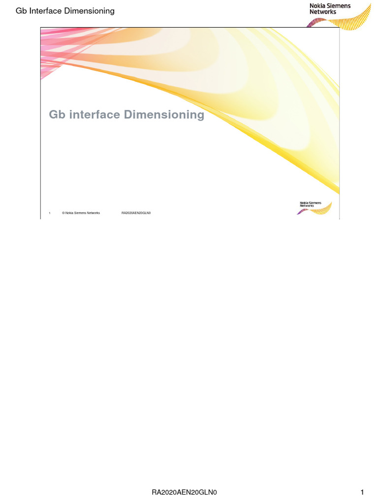 RA2020AEN20GLN0 - GB Interface Dimensioning | PDF | Internet Protocols ...