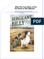 Sergeant Billy The True Story of The Goat Who Went To War Messier Online Ebook Texxtbook Full Chapter PDF