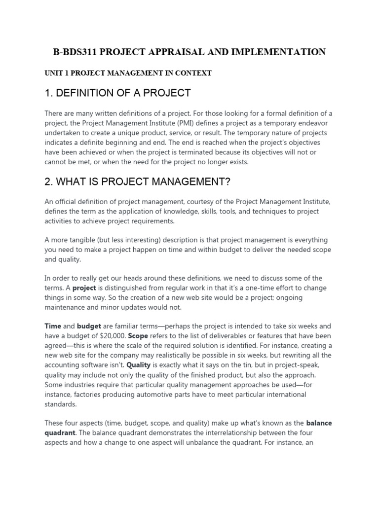 Project Appraisal and Implementation Guide | PDF | Net Present Value ...