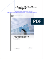 Ebook Phenomenology 2Nd Edition Shaun Gallagher Online PDF All Chapter