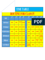 Time Table .
