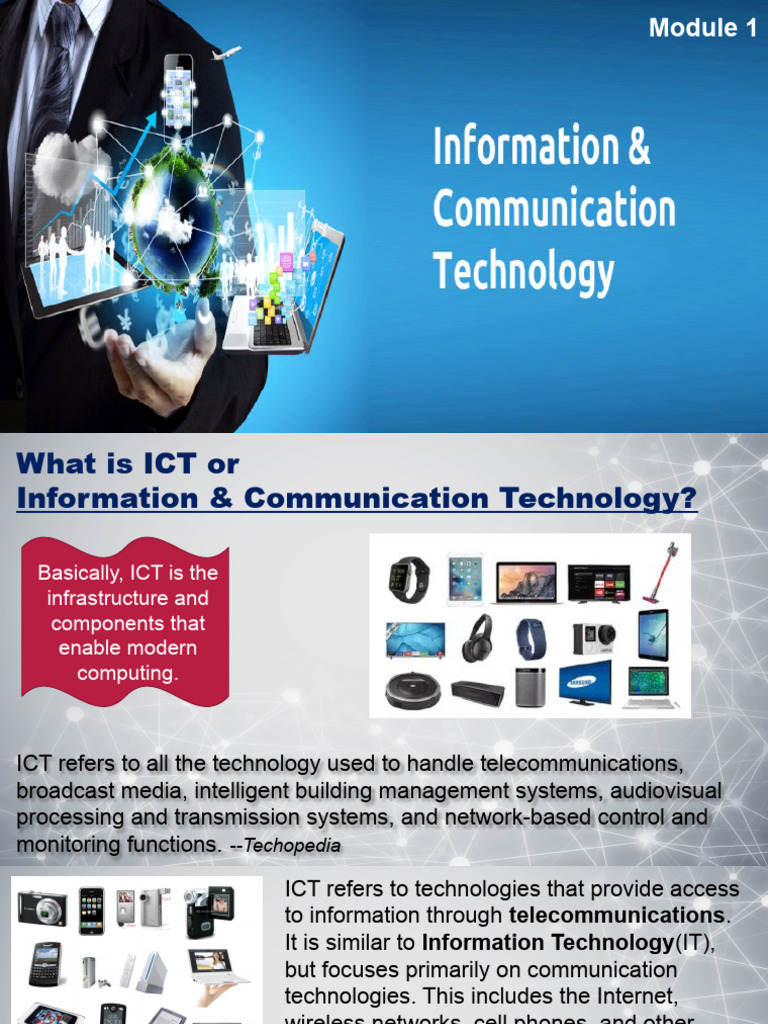 Understanding ICT and Its Impact | PDF | Information Technology ...