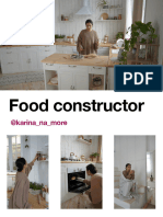 NEW 2022 Food Constructor