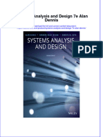 Ebook Systems Analysis and Design 7E Alan Dennis Online PDF All Chapter