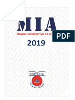 MIA-Manual Informativo Do Aluno 2019-2
