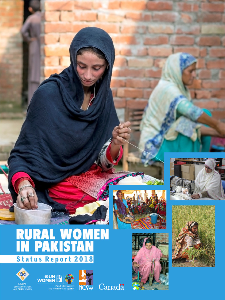 Status of The Rural Women in Pakistan Report | PDF | Agriculture ...