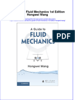 Full Ebook of A Guide To Fluid Mechanics 1St Edition Hongwei Wang Online PDF All Chapter