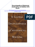 Full Ebook of A Global Encyclopedia of Historical Writing Volume Ii K Z 1St Edition D R Woolf Online PDF All Chapter