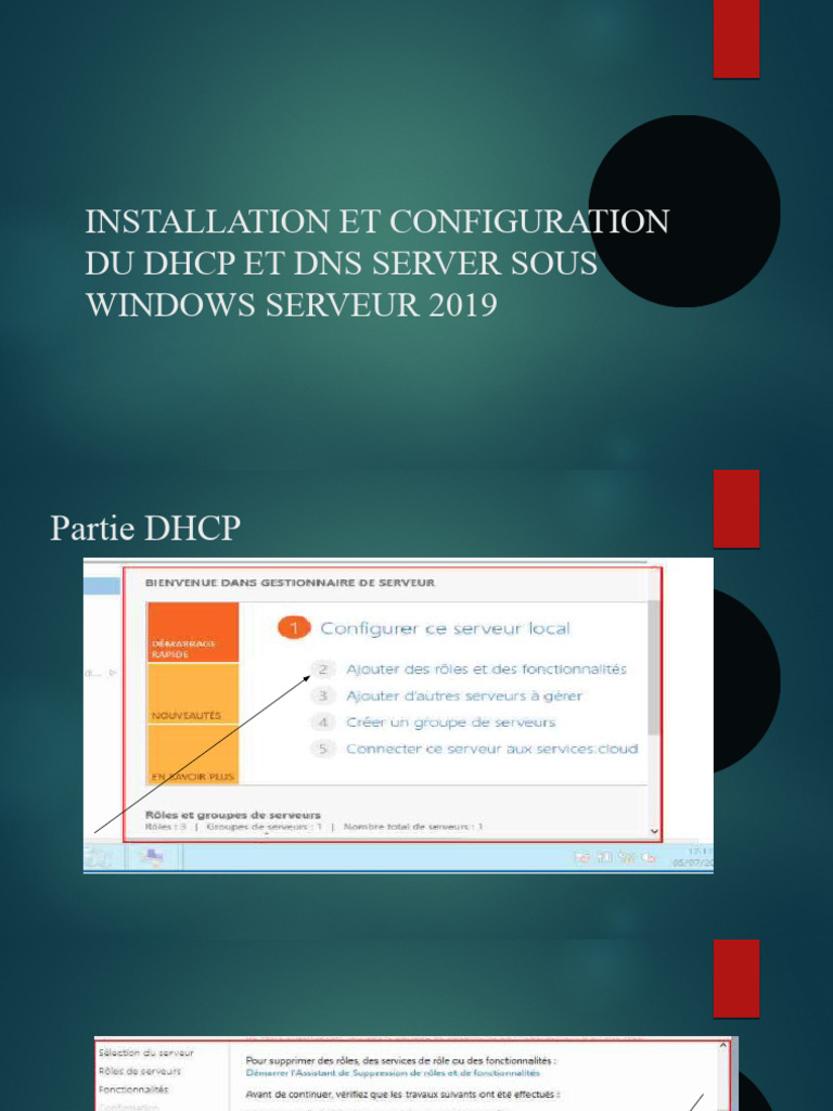 Installation DHCP et DNS sur Windows 2019 | PDF | Ordinateurs