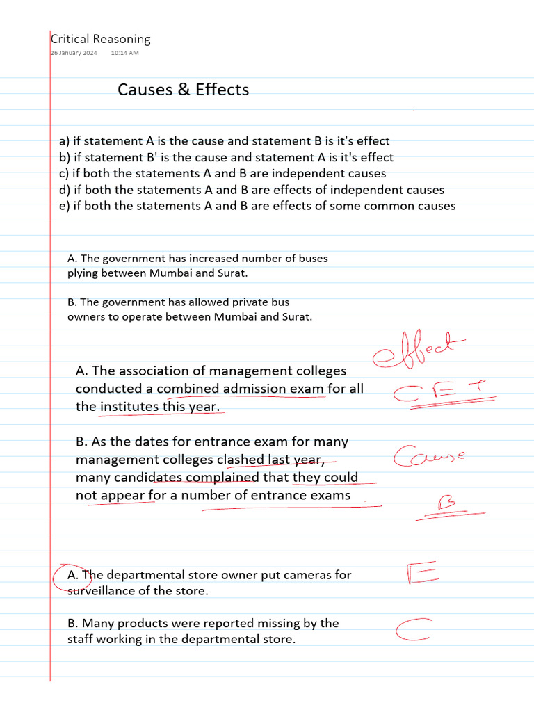 Critical reasoning pdf taxes hospital