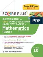 ScorePlus Sample Papers - Mathematics (Basic)