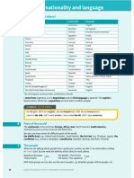 vocab in use - countries and nationalities