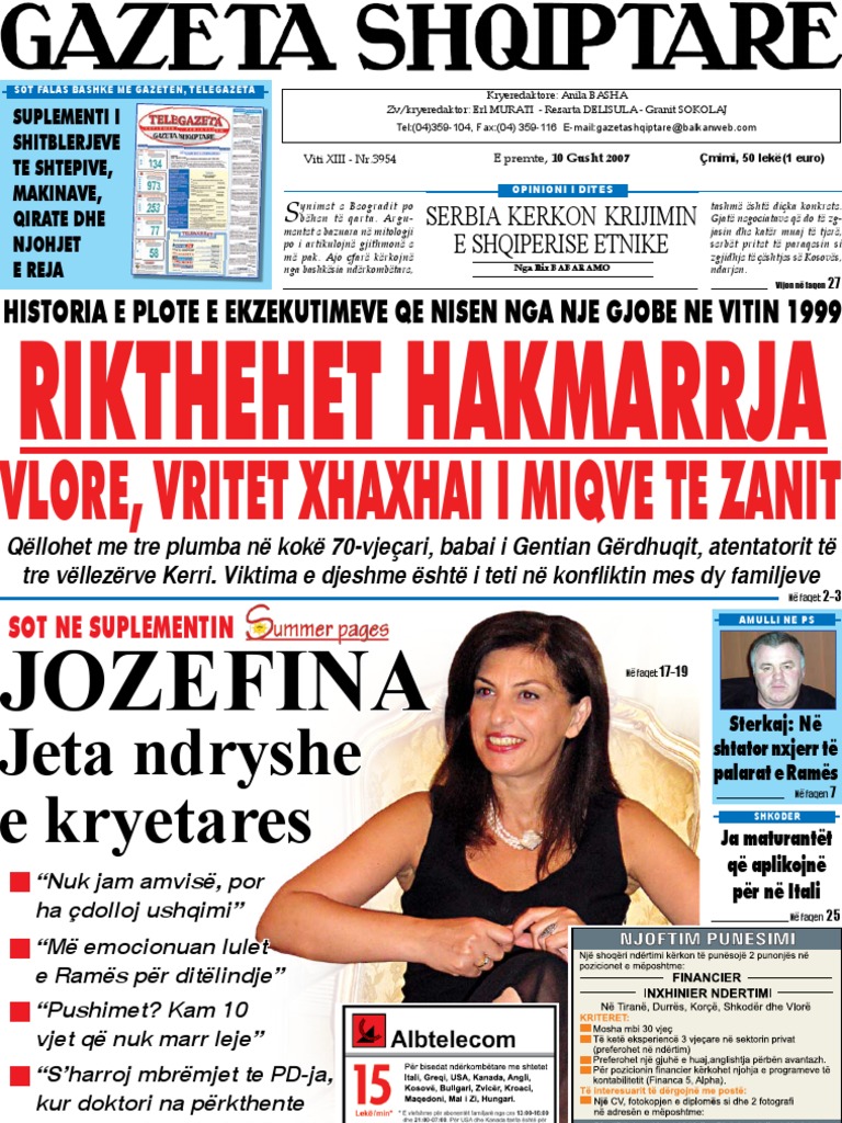 Gazeta Shqiptare 10.8 PDF