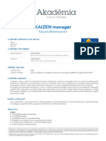 Vincotte KAIZEN Manager 28