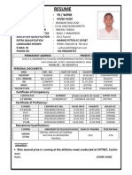 Vudi Vivek - Resume With Certificates