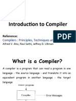 Introdution To Compilers