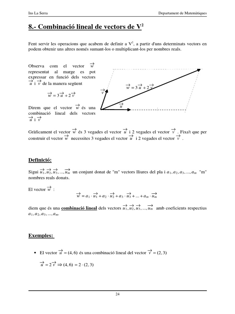 5 - Vectors Al Pla | PDF