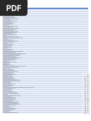 List of Active Accredited Sponsors As at 30 September 2023 
