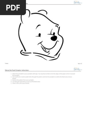Pooh Pumpkin