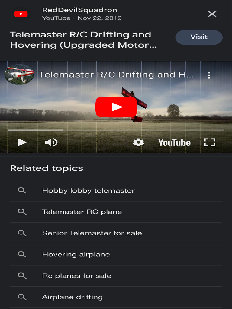 Telemaster R/C Drifting & Hovering Guide | PDF | Technology & Engineering