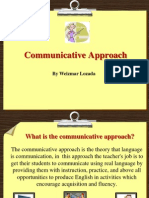 Communicative Approach Didactics