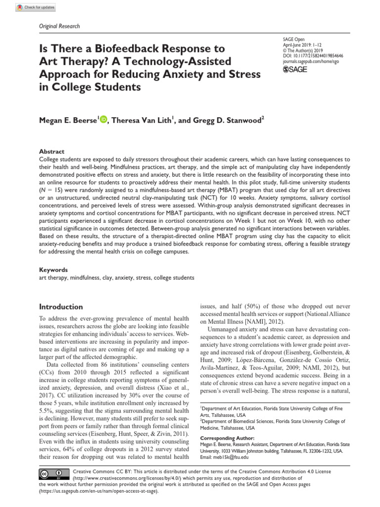 Curated visual reference: Fresh Look at Beerse Et Al 2019 Is There A Biofeedback Response To
