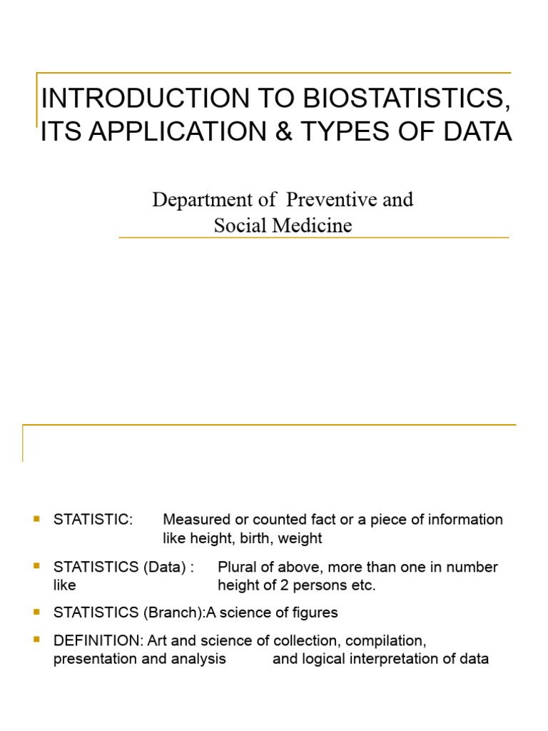 Introduction to biostatistics pdf statistics biostatistics