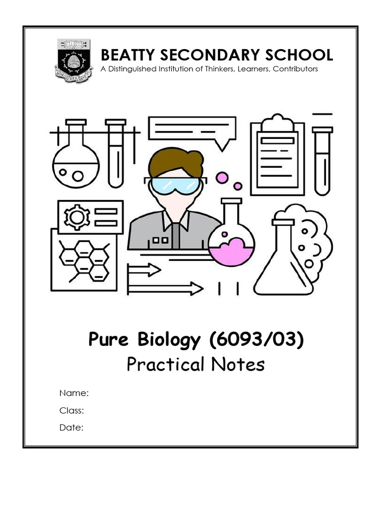 Beatty Practical Notes - Final (Pure Biology) | PDF | Experiment ...