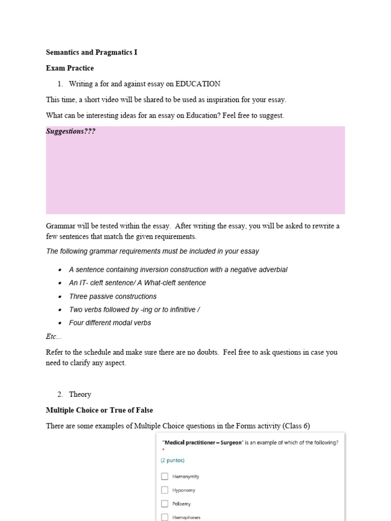 Education Essay Writing Guide | PDF | Language Arts & Discipline