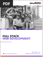 Full Stack Web Development - Brochure