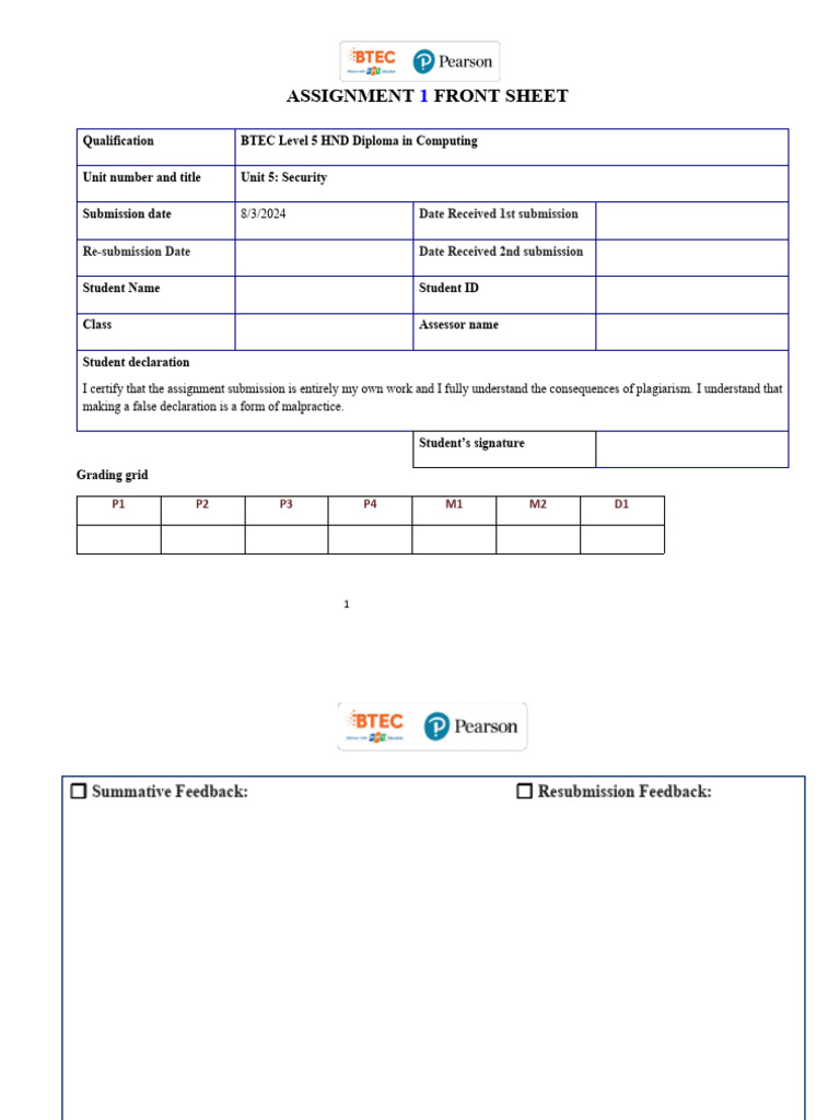 Asm1 Security | PDF | Computer Network | Security