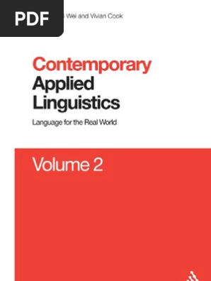 Contemporary Applied Linguistics V2 Social Sciences - 