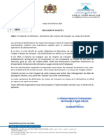 CIRCULAIRE - DGI_240223_200259 Procédures et Méthodes - Déclaration des moyens de transport au niveau de la DUM