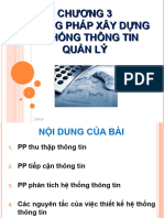 Chuong 3 - PP Xay Dung He Thong Thong Tin Quan Tri