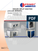 Technical Manual For Air-Cooled Split Ducted R410A - (FDXA06-2022,23E)