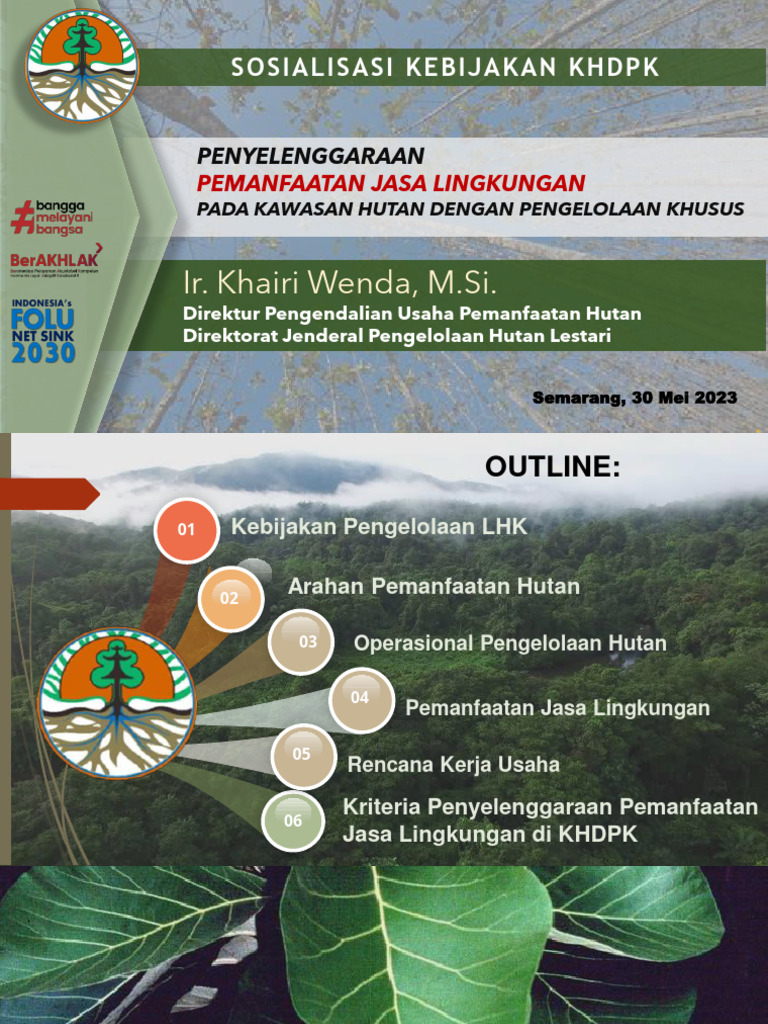 PHL KHDPK Jasa Lingkungan PUPH Semarang 30 Mei 2023 | PDF