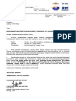 Surat Mohon Bantuan Pemotongan Rumput Padang Sekolah